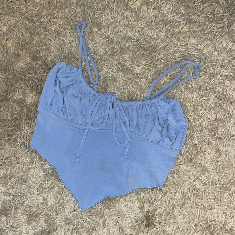 hanky hem cropped urban top